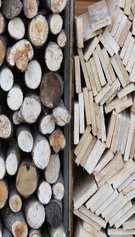 planche et palette en bois